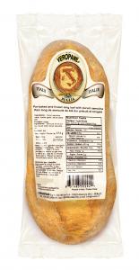 PRIVATE LABEL Frozen RETAIL PACKAGED Filone bread with reground durum wheat flour 454g